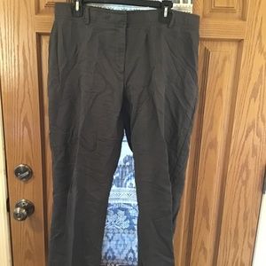 💚3/$25 Kim Rogers 14 petite charcoal gray pants